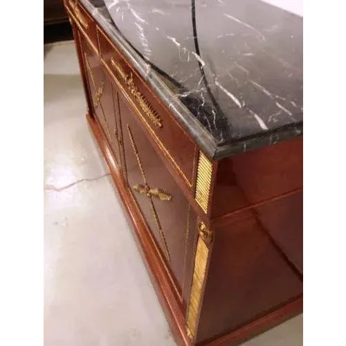 1950s 1950s Russian Neoclassical Cabinets - Pair For Sale - Image 5 of 5