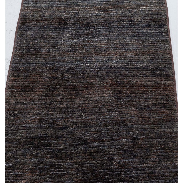 Modern Hand-Knotted Hemp Runner by Doris Leslie Blau For Sale - Image 4 of 8