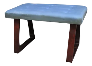 Mid Century Modern Mahogany Vanity Bench
