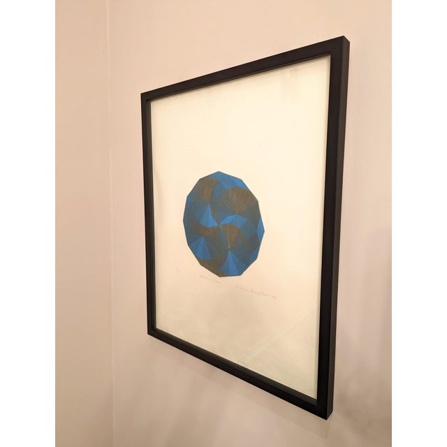 Paper Berenice Benjelloun, Rotation of Four, 1972, Print, Framed For Sale - Image 7 of 7