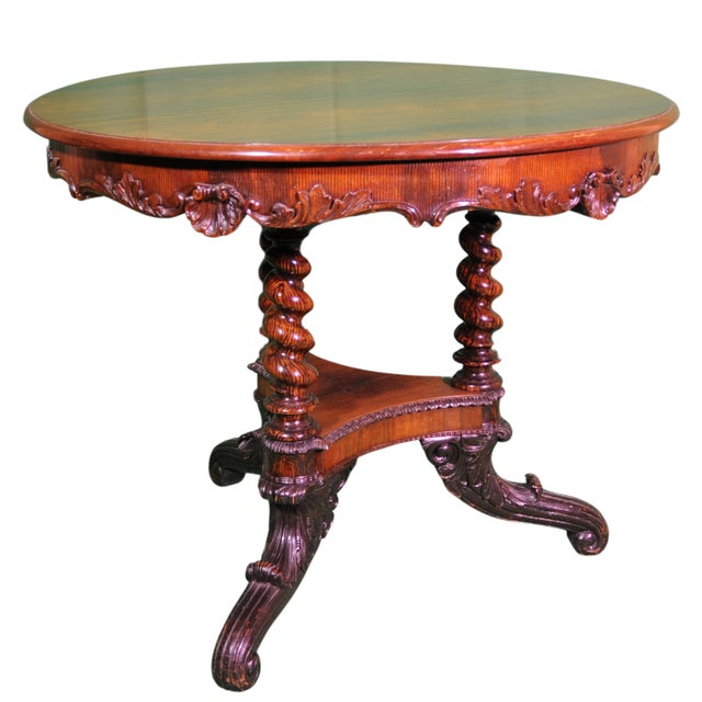 Victorian Renaissance Revival Side Table For Sale - Image 6 of 6