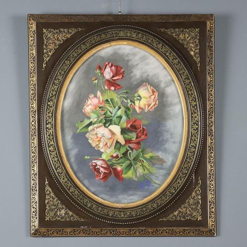 Flower Subject, 20th Century, Mixed Media on Paper For Sale - Image 12 of 12