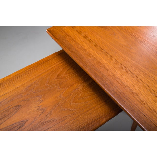 Mid-Century Modern L-Shaped Teak Desk, 1970s For Sale - Image 18 of 18