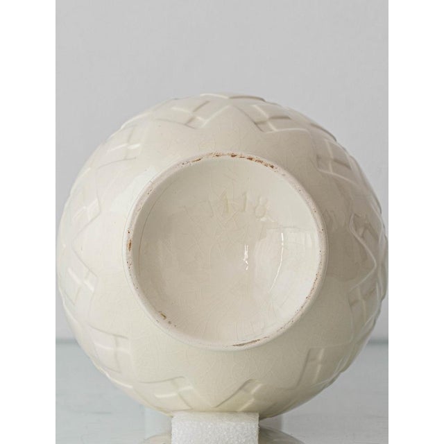 Art Deco Pineapple Lamp by Charles Catteau for Boch Frères Keramis, 1920s For Sale - Image 10 of 11