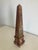 Gorgeous French Brown Marble Classical Obelisk. Beautiful details and Classical French Form. Add some French Chic to your...