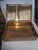 Light Yellow Hand Painted Tole Storage Box With Roses and a Bow For Sale - Image 8 of 8