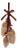 Glass Pine Cone Drop Ornaments (Set of 6)  7" Nature-Inspired Christmas Décor For Sale
