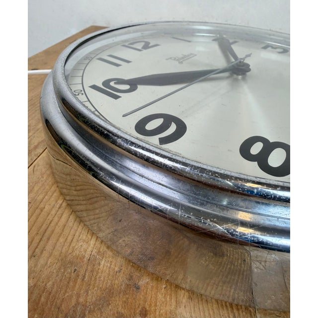 Vintage German Electric Wall Clock from Palmtag, 1960s For Sale - Image 15 of 18