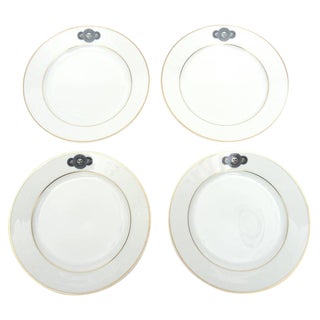 1950s Fornasetti Rosenthal Medusa Porcelain Dessert and Salad Plates- Set of 4 For Sale