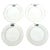 Vintage Fornasetti Rosenthal Porcelain Medusa Dessert and Salad Plates- Set of 4 For Sale