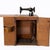 Antique Oak Sewing Machine Cabinet from Singer For Sale - Image 4 of 11