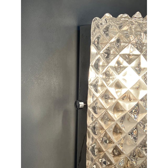 Metal Vintage Wall Lamps from Glashütte Limburg, Germany, 1970s, Set of 2 For Sale - Image 7 of 18