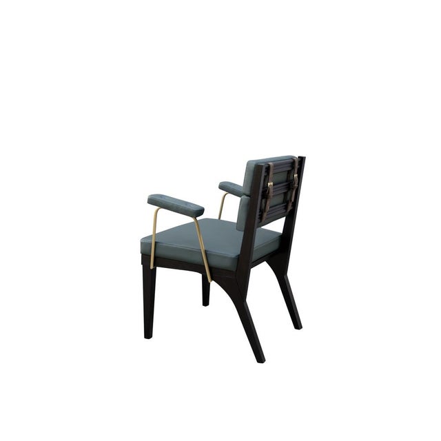 Contemporary Robinson Dining Chair by Wood Tailors Club For Sale - Image 3 of 10