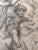 Mid 19th Century Pierre Picot Signed Pencil Drawing For Sale - Image 5 of 13
