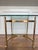 Mid-Century Modern Vintage Hollywood Regency Brass & Curved Glass Coffee Table in the Style of Labarge For Sale - Image 3 of 4