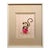 Whimsical Letterpress Signed + Framed Original Art For Sale