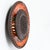 Brown Danish Round Ceramic Wall Light, 1970 For Sale - Image 8 of 15