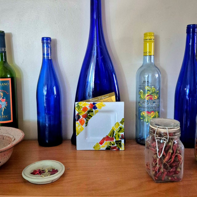 Mid-Mod Fused Art Glass Trinket Dish For Sale - Image 16 of 18