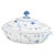 Blue Fluted Plain Oval Tureen with Lid in Porcelain from Royal Copenhagen, 1962 For Sale - Image 6 of 6