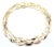 Contemporary Late 20th Century Cartier Five-Row Gentiane Rice Wide Yellow Gold Link Necklace For Sale - Image 3 of 8