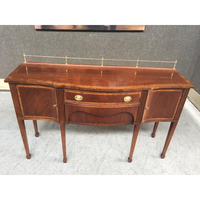 Pennsylvania House Hepplewhite Banded Inlaid Mahogany Sideboard Chairish