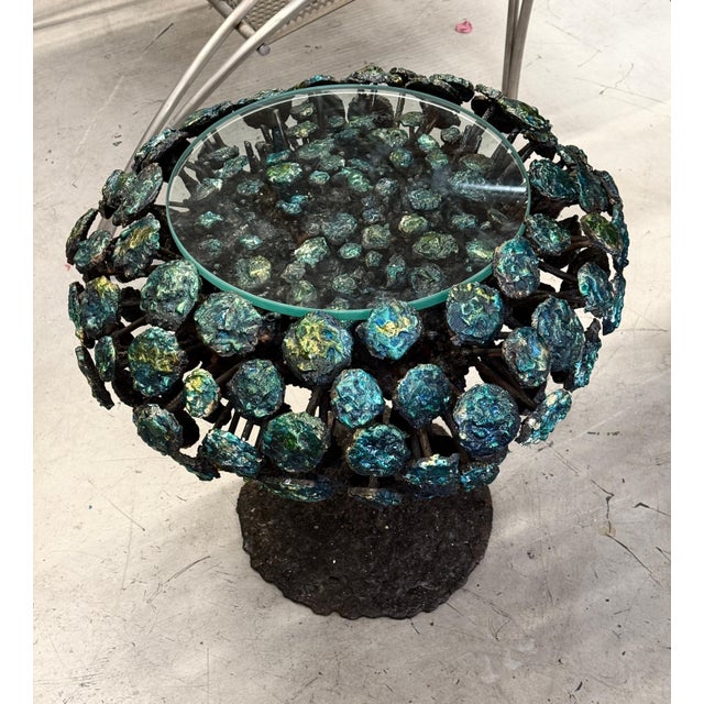 Mid-Century Modern James Bearden Pair of Pod Side Tables For Sale - Image 3 of 12