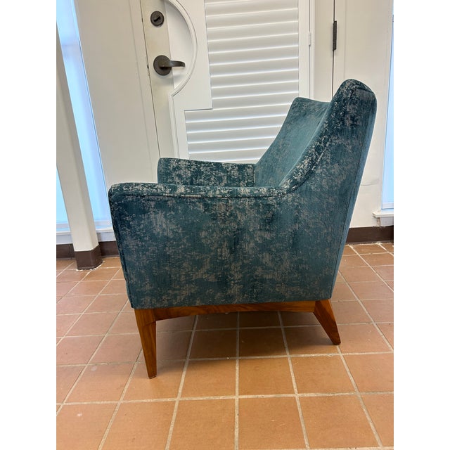 2020s Arteriors Ferguson Chair Walnut-Chenille For Sale - Image 5 of 7