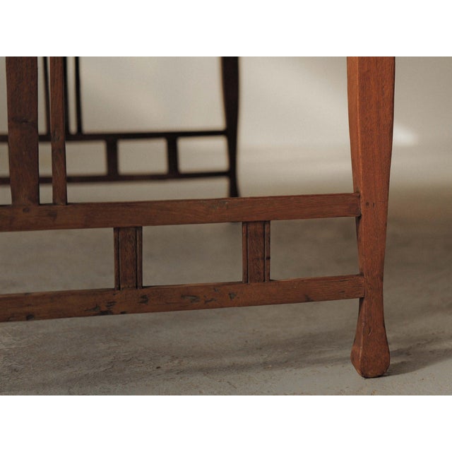 Arts and Crafts Oak Table, 1900 For Sale - Image 13 of 17