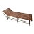 British Colonial Handwoven Cane Turned Wood Spindle Frame Chaise Lounge Daybed For Sale