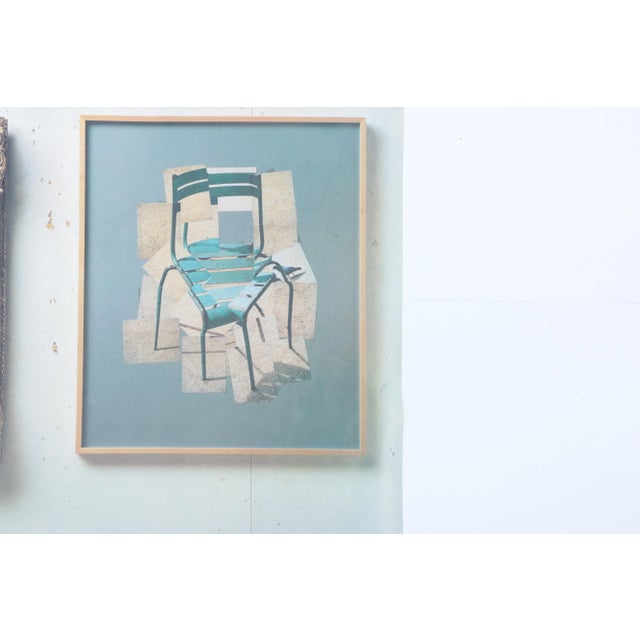 Postmodern 1988 David Hockney a Retrospective Exhibition Poster For Sale - Image 3 of 7