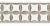 Sample, Scalamandre Fiori Embroidered Tape, Platinum For Sale