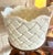 1970s Large Faux Basketweave Ceramic Cachepot, Spain For Sale - Image 9 of 11