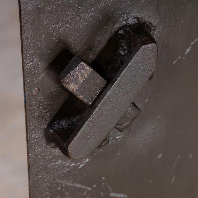 English Industrial Strong Locker, 1920s For Sale - Image 13 of 15