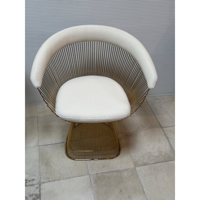 Eternity Modern Platner Style Arm Chairs, Pair For Sale - Image 11 of 12