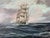1970’s Edgar Freyberg (German/American, b.1927) Tall Ship at Sea Oil on Canvas Painting, Framed For Sale - Image 11 of 12