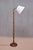 Swedish Modern Birch Faux Bamboo Floor Lamp with Ivory Adjustable Shade, 1940s For Sale - Image 16 of 16