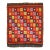 Vintage Zabihi Collection Turkish Tulu Bohemian Rug - 4' x 4'11" For Sale