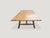 Brown Andrianna Shamaris Midcentury Couture Teak Wood Dining Table For Sale - Image 8 of 18