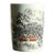 Chinese Ceramic Pot,Famille Rose Porcelain Brush Pot Hand Painted Snow Scene Landscape Pattern For Sale