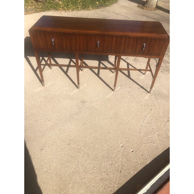 Contemporary Atelier Collection console table with fluted front 113013. By Bolier & Co. By Decca Home Bolier & Co. is...