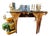 Pair Carved Wood Consoles in the Style of Serge Roche For Sale