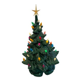 50’s Ceramic Christmas Tree For Sale