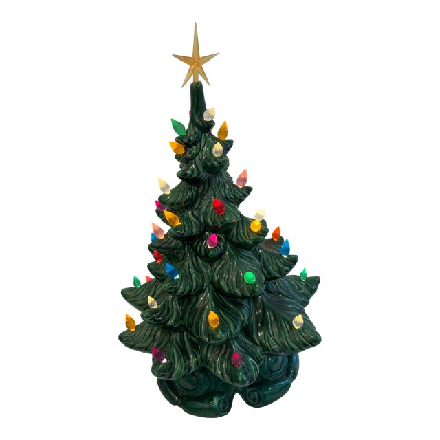 50’s Ceramic Christmas Tree For Sale