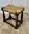 Woven Rush Seated Oak Joint Stool This is a good Oak Joint or Joined Stool it is a good solid stool, dating from the 19th...