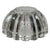 1940s French Art Deco Pierre D’Avesn Molded Glass Star Bowl For Sale - Image 9 of 10