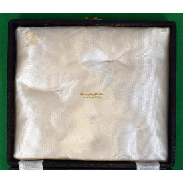 Mid 20th Century Abercrombie & Fitch English 5 Piece Cocktail Barware Box Set For Sale In New York - Image 6 of 12