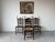 French Country Vintage French Country Style Oak Ladder Back Rush Seat Dining Chairs – Set of 4 For Sale - Image 3 of 18