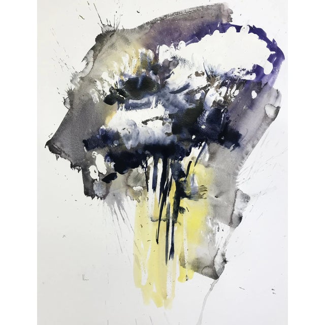 Doïna Vieru, Untitled, Ecuador, 2021, Watercolor on Canson Paper, in Flawless conditions. Designed from 2000 This piece...