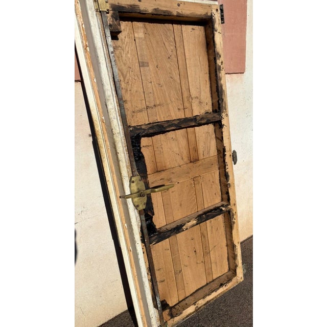 Wood Cold Room Door, 1060 For Sale - Image 7 of 12