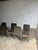 Metal Belgian Postmodernist Chairs in Aluminium, 1980s, Set of 6 For Sale - Image 7 of 13